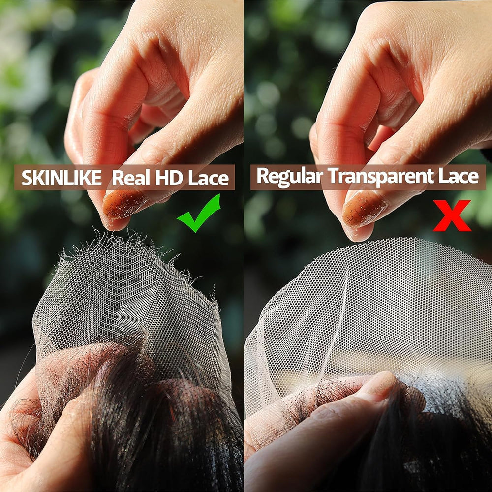 Beeos straight HD lace closure option for sleek everyday styles.