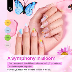 Beetles 36 shades pastel palette enables vibrant daily nail design options