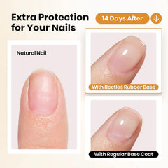 Beetles adherencia fuerte, base gel para acabado brillante