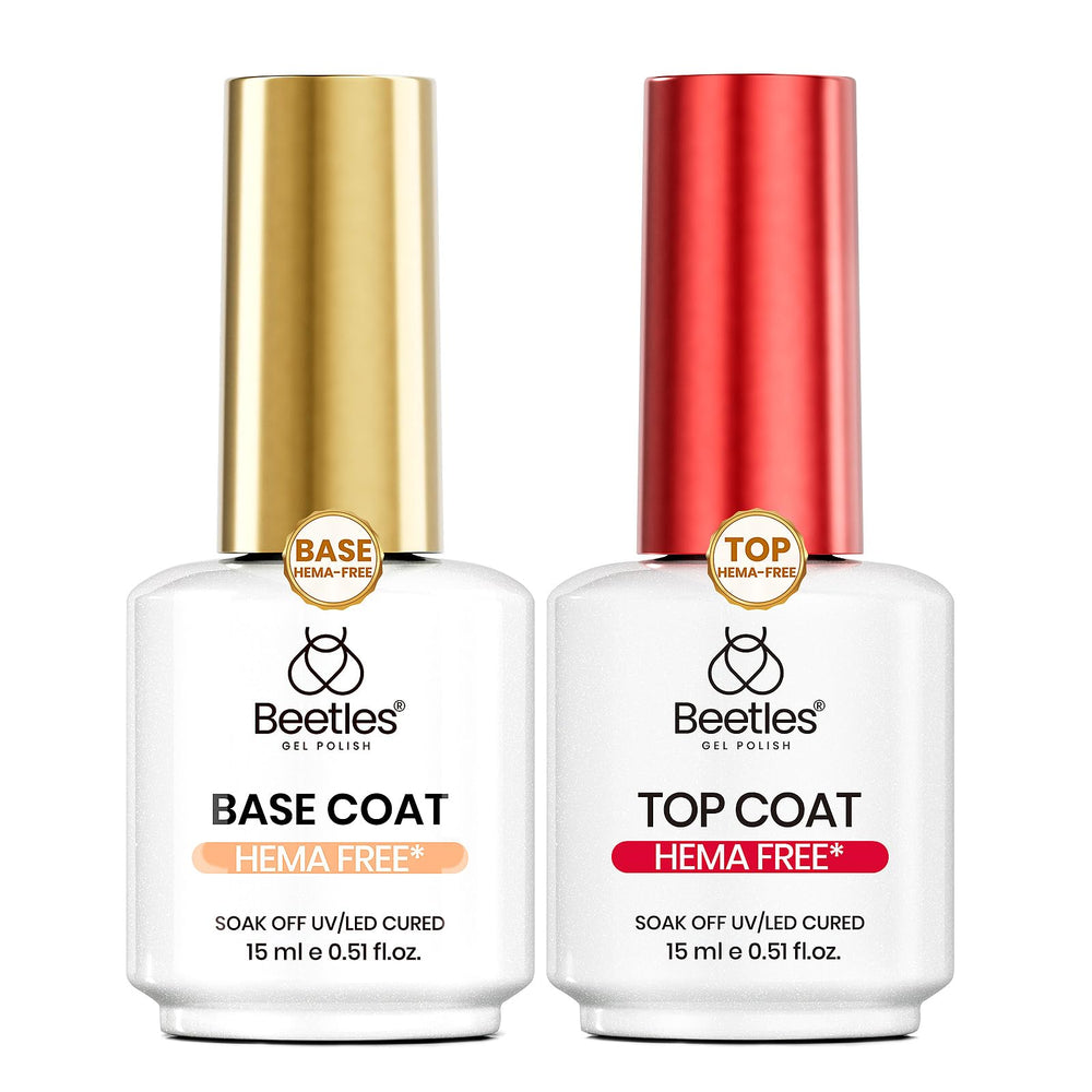 Beetles base coat gel 15ml, base protector y adherencia duradera para uñas.