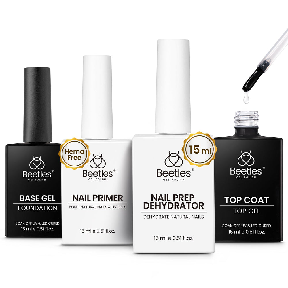Beetles base gel 15 ml para una base duradera en uñas