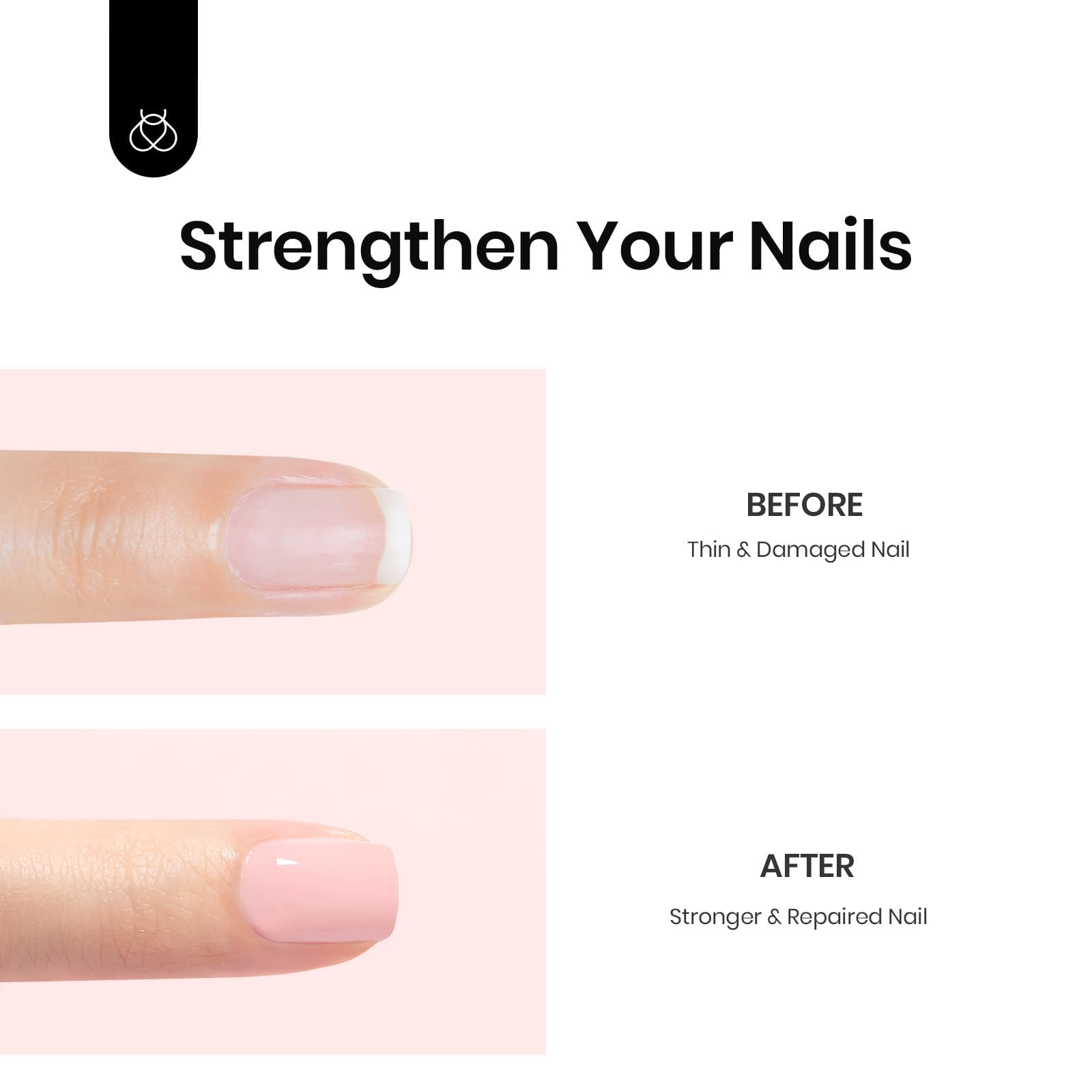 Beetles Rubber Base Gel nude para looks sobrios y francesas elegantes.