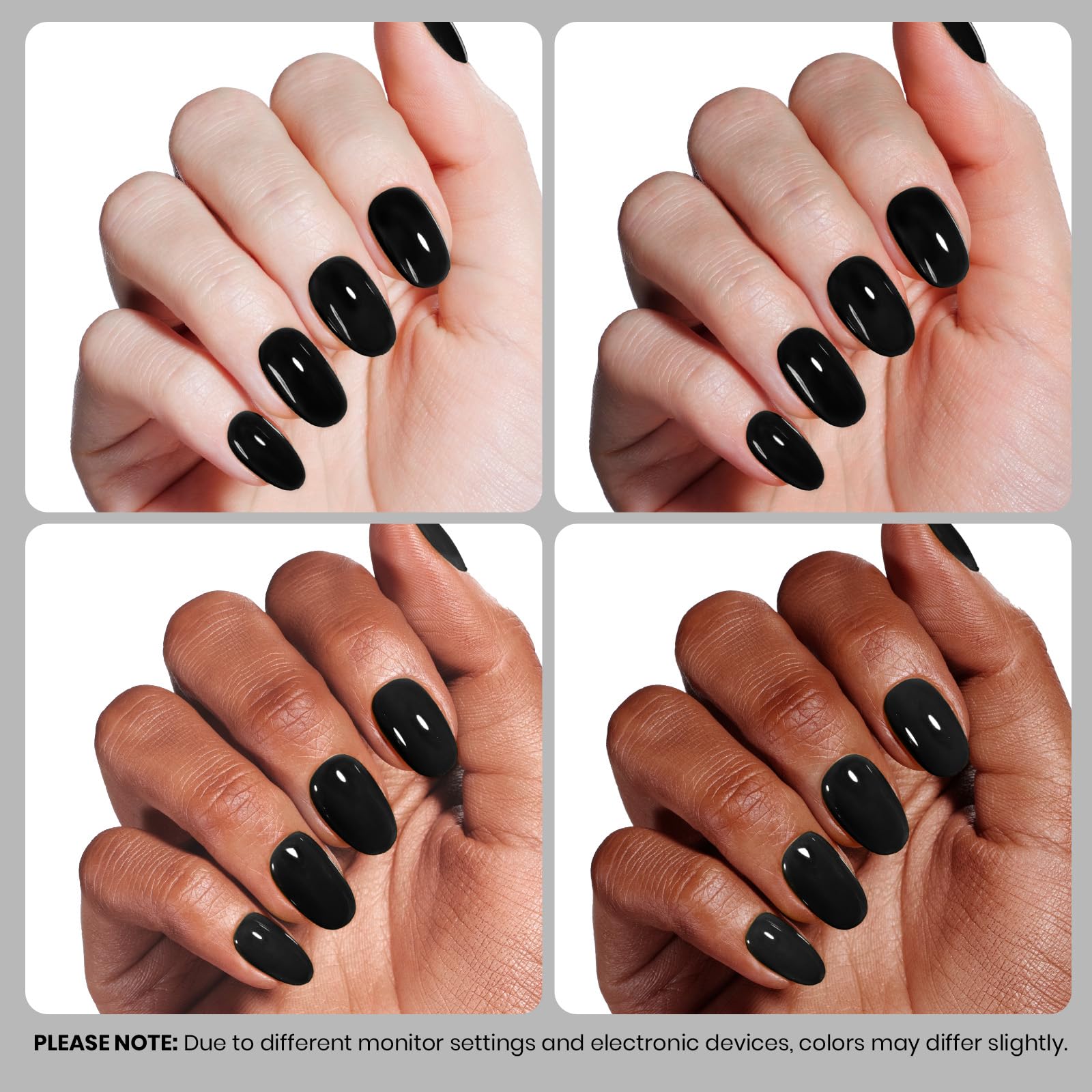 Beetles Black Gel Polish bottle on dresser for easy home manicures.
