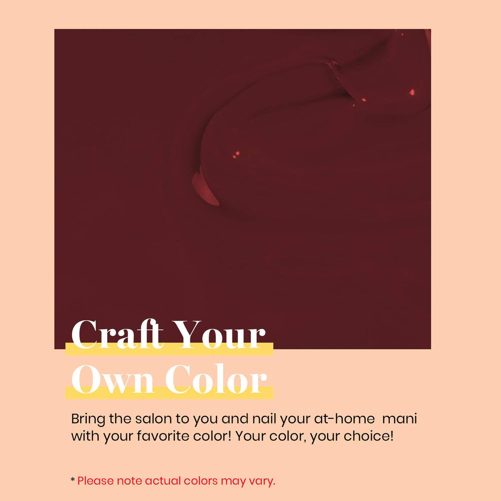 Beetles Blanchett Maroon nail color swatch showcases deep plum red shade.