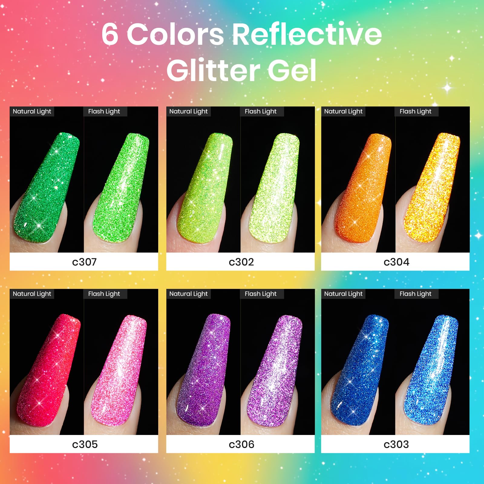 Beetles Gel Polish azul, partículas brillantes para ocasiones especiales.