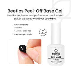 Beetles brillo duradero, acabado liso y uniforme en uñas.