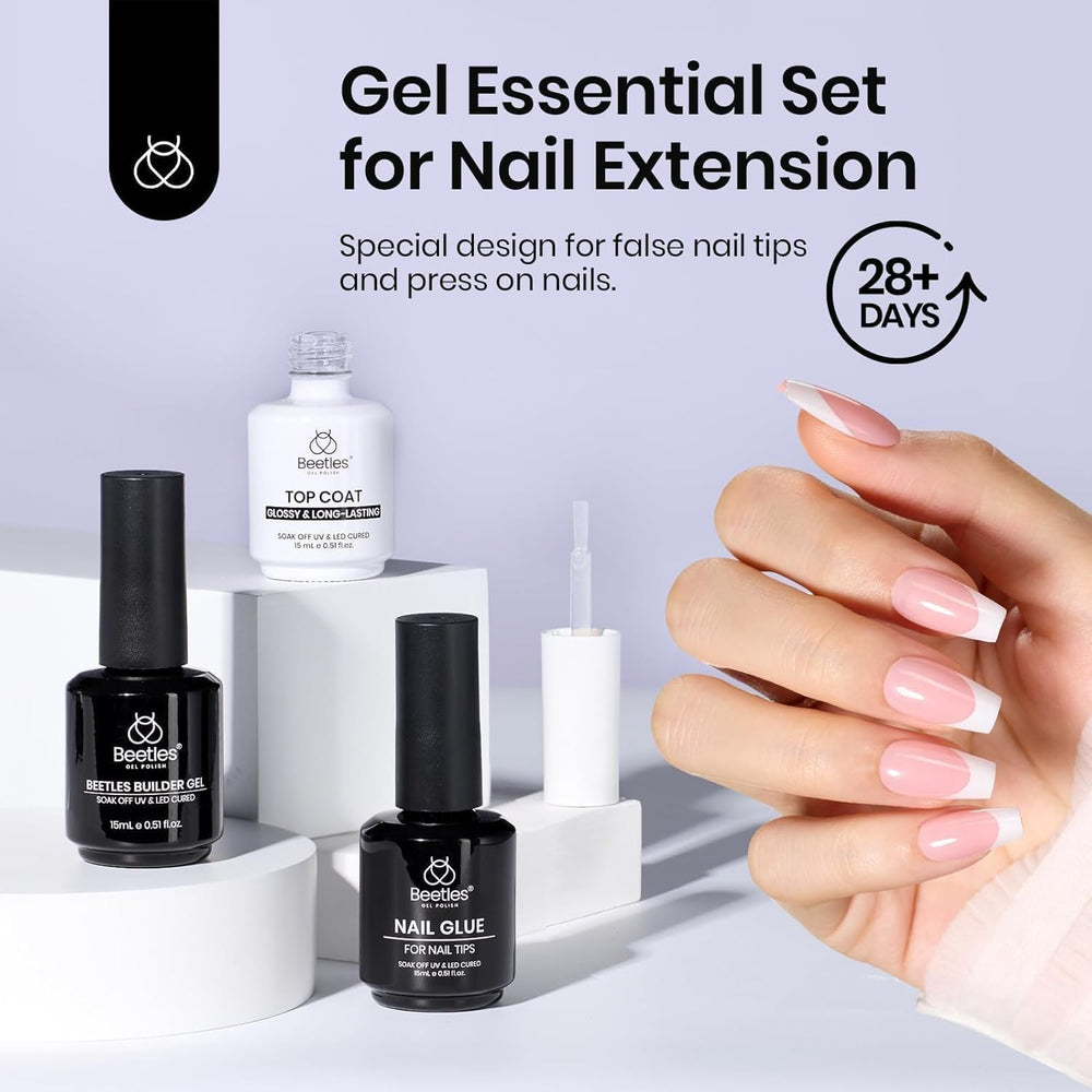 Beetles brillo para uñas: acabado duradero para manicura impecable.
