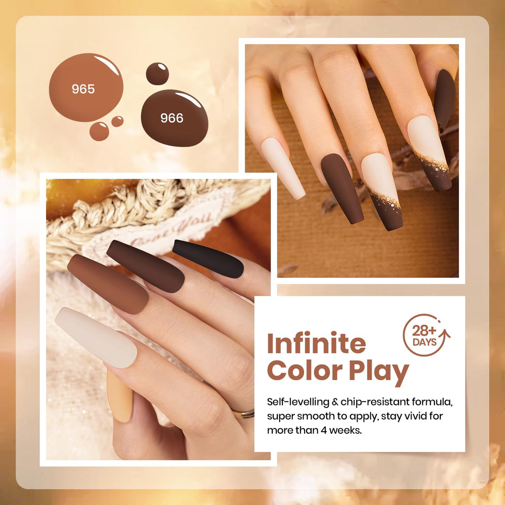 Beetles Gel Polish tono caqui: base versátil para varias ocasiones.