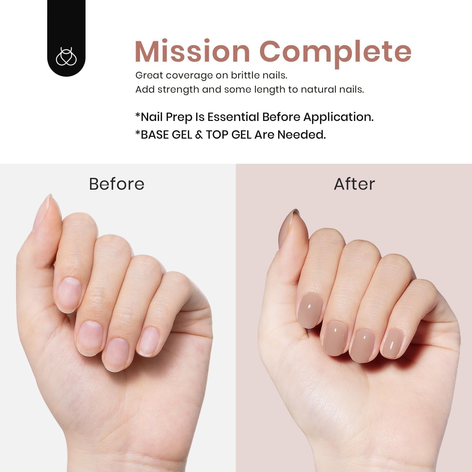 Beetles Builder Gel requiere base y top coat para mayor solidez