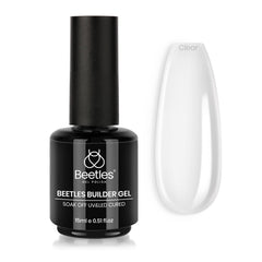 Beetles Builder Gel: botella transparente lista para uso en casa