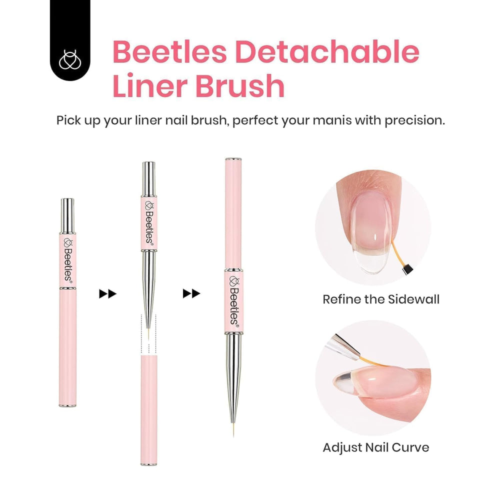 DIY manicure at home with Beetles Builder Gel.