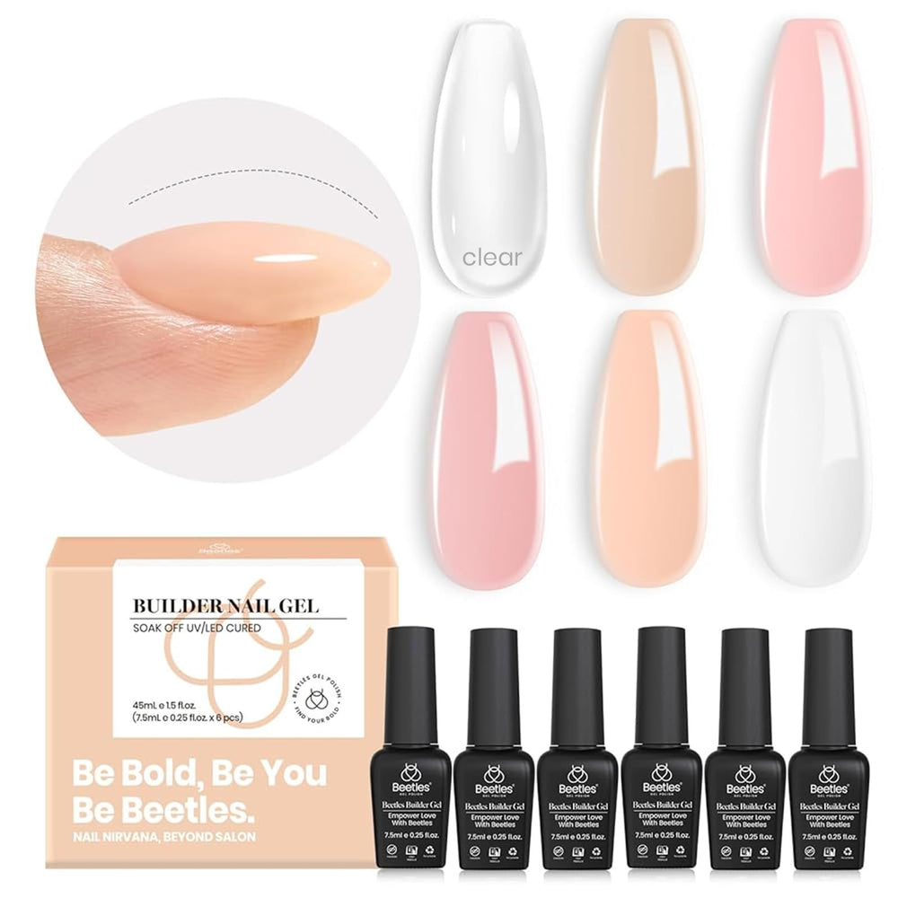 Beetles Gel de Construcción: manicura duradera para uso doméstico.