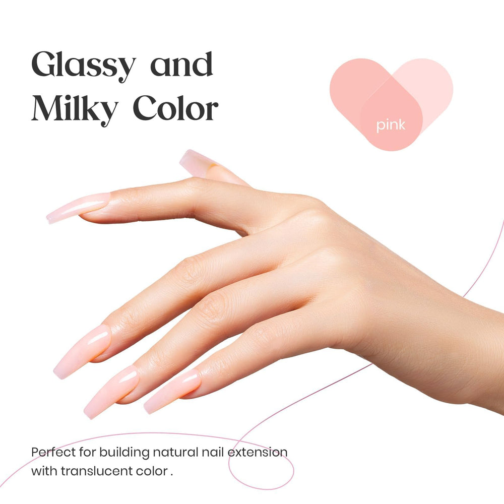 Beetles Gel Builder, tres pasos para modelar y fijar.
