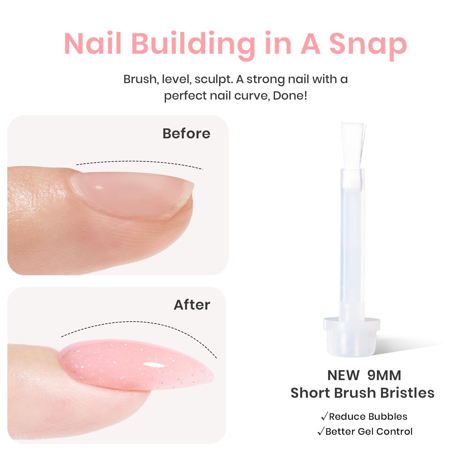 Beetles Builder Gel protege uñas con capa resistente y duradera