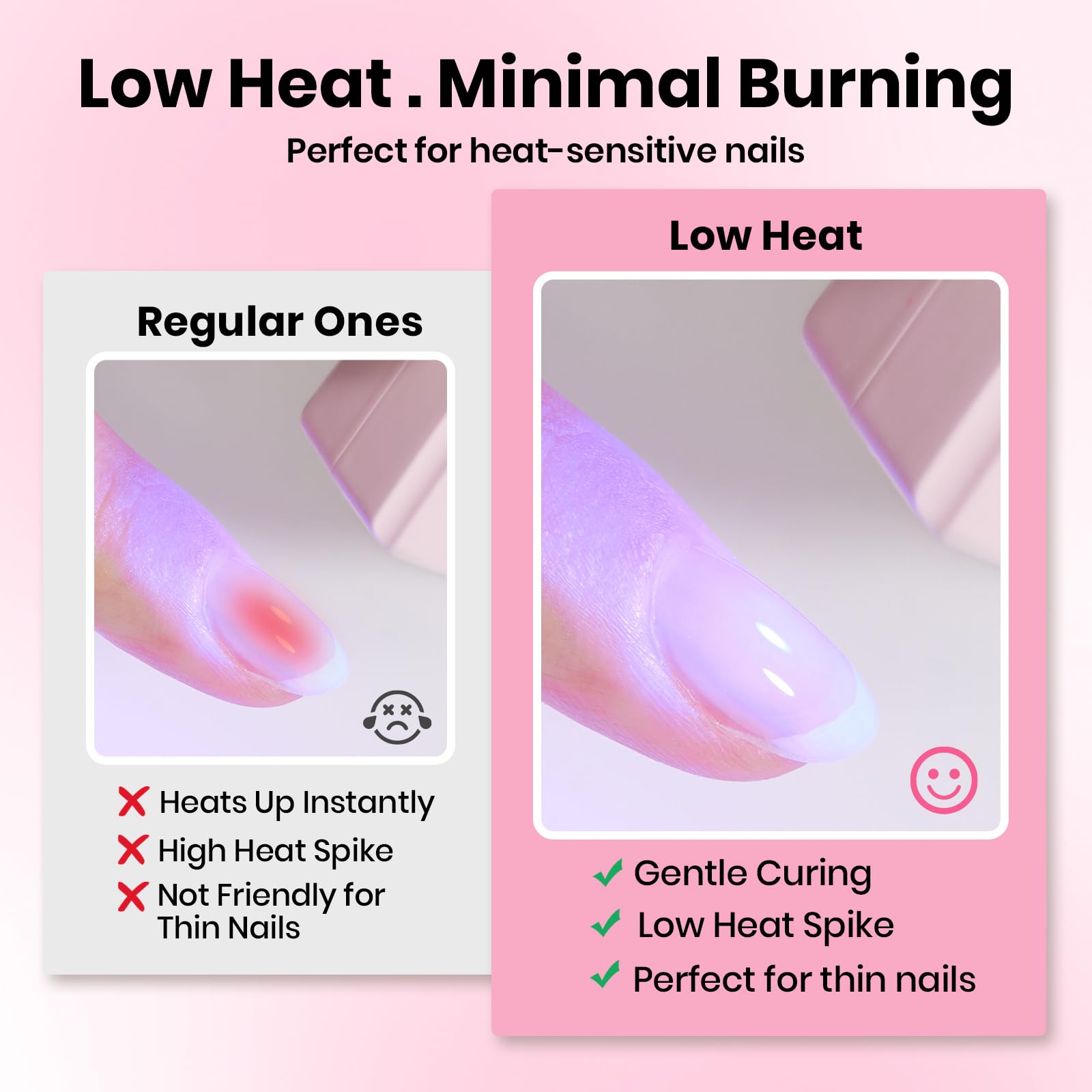 Beetles builder gel during sculpting with precise nail technique.