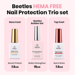 Beetles Builder Gel sin HEMA: fórmula suave para uñas.