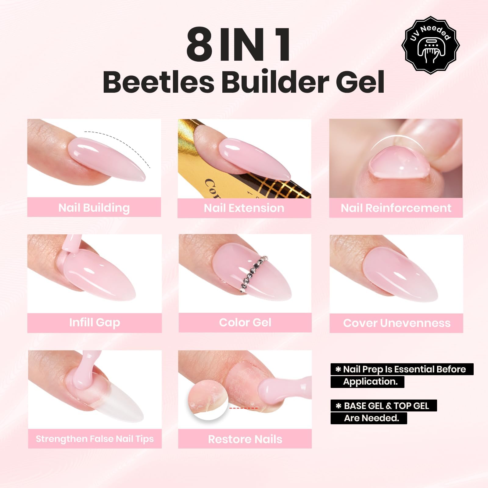 Beetles Builder Gel uso doméstico: perfecto para proyectos Hazlo tú mismo.