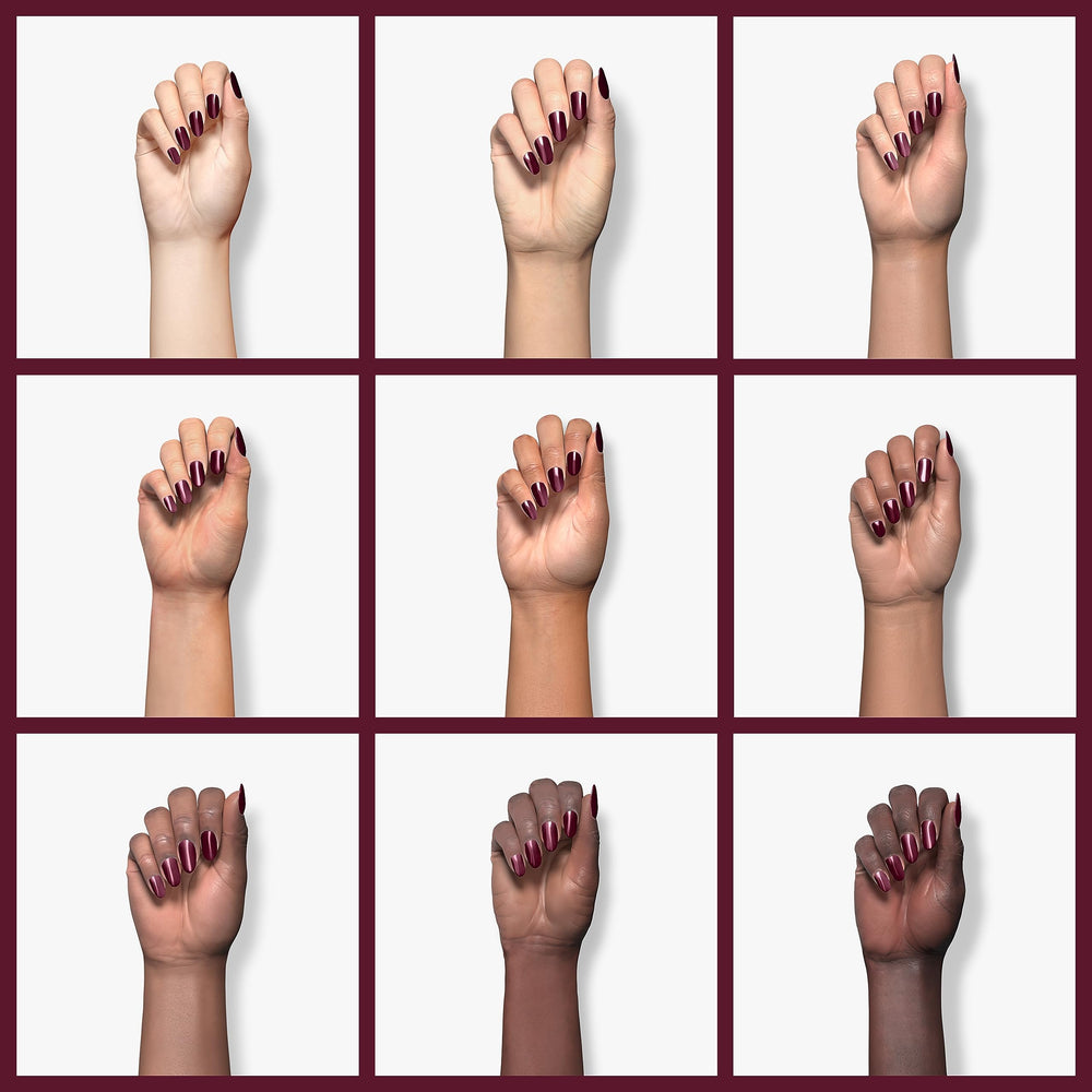 Beetles brush applying gel polish for smooth, even coverage
