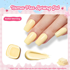Beetles Butter Yellow swatches show pastel shade for easy selection