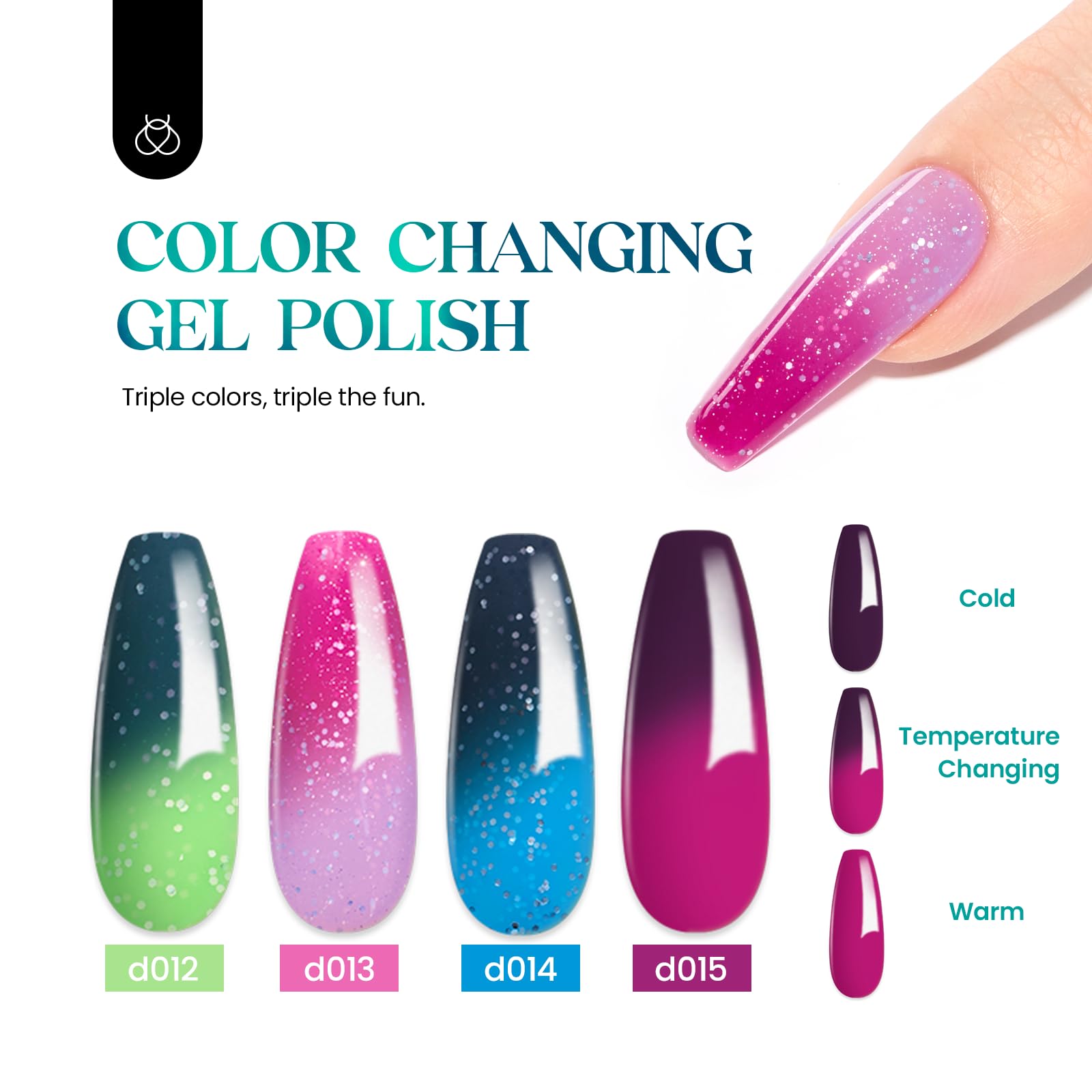 Beetles Cat Eye Gel Polish Set matte top coat offers chic finish