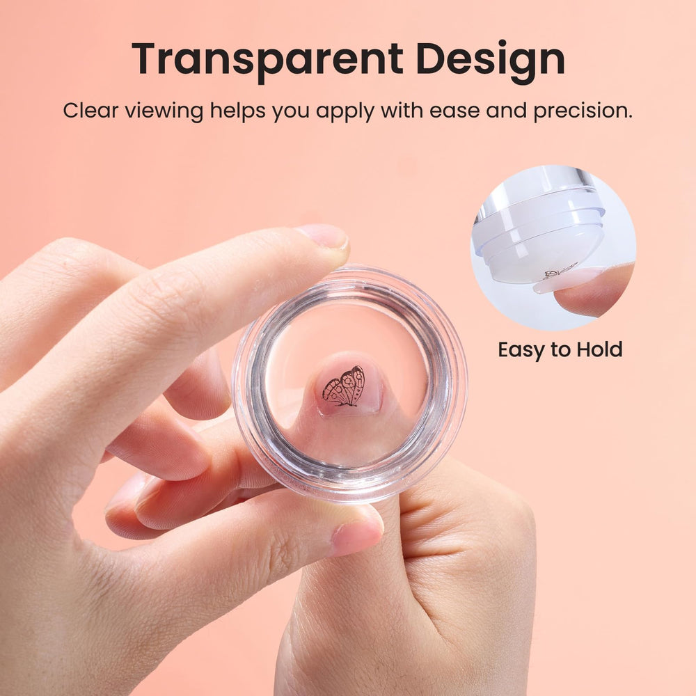 Beetles clear stamping bottle for visible design transfer.