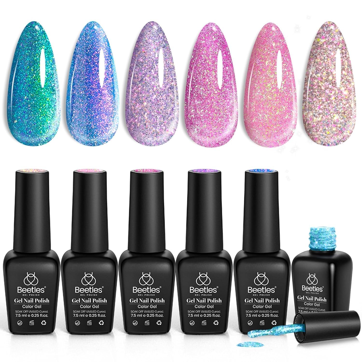 Beetles conjunto chameleon: seis colores para lograr distintos looks.