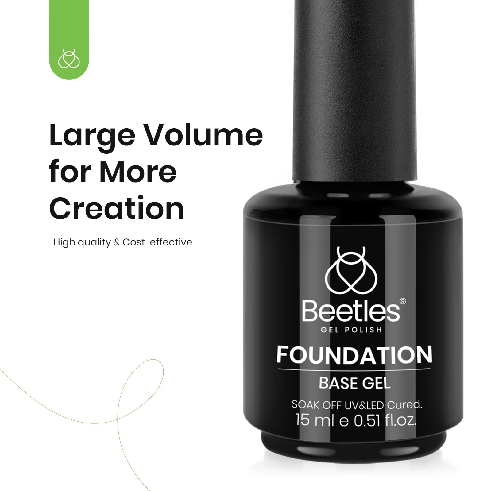 Beetles curado UV-LED 15ml compatible con lámpara