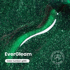 Beetles curado con UV-LED garantiza una capa de gel verde estable.