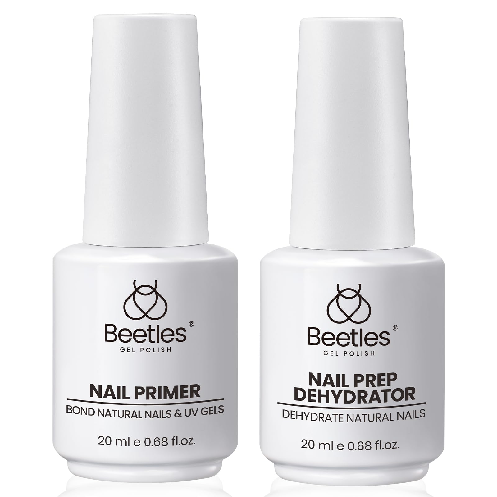 Beetles deshidratante-primer uñas 20 ml para una preparación profesional.