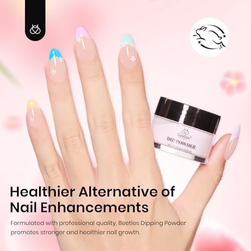 Beetles Dip Powder safe low-odor system for healthier nails