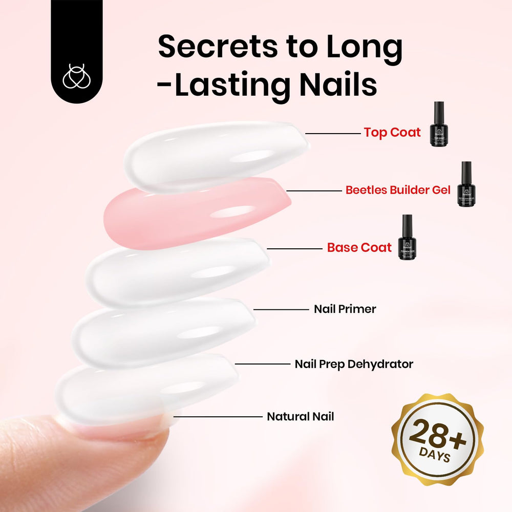Beetles diseño-uñas rosa: listo para arte y color.
