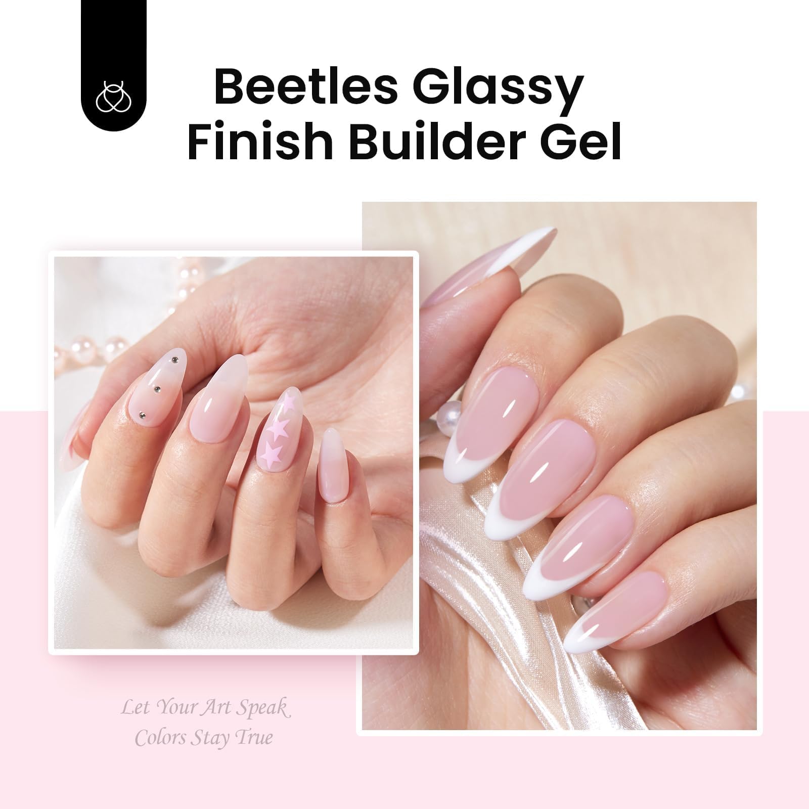 Beetles dual-ended nail pen for precise detailing and design work