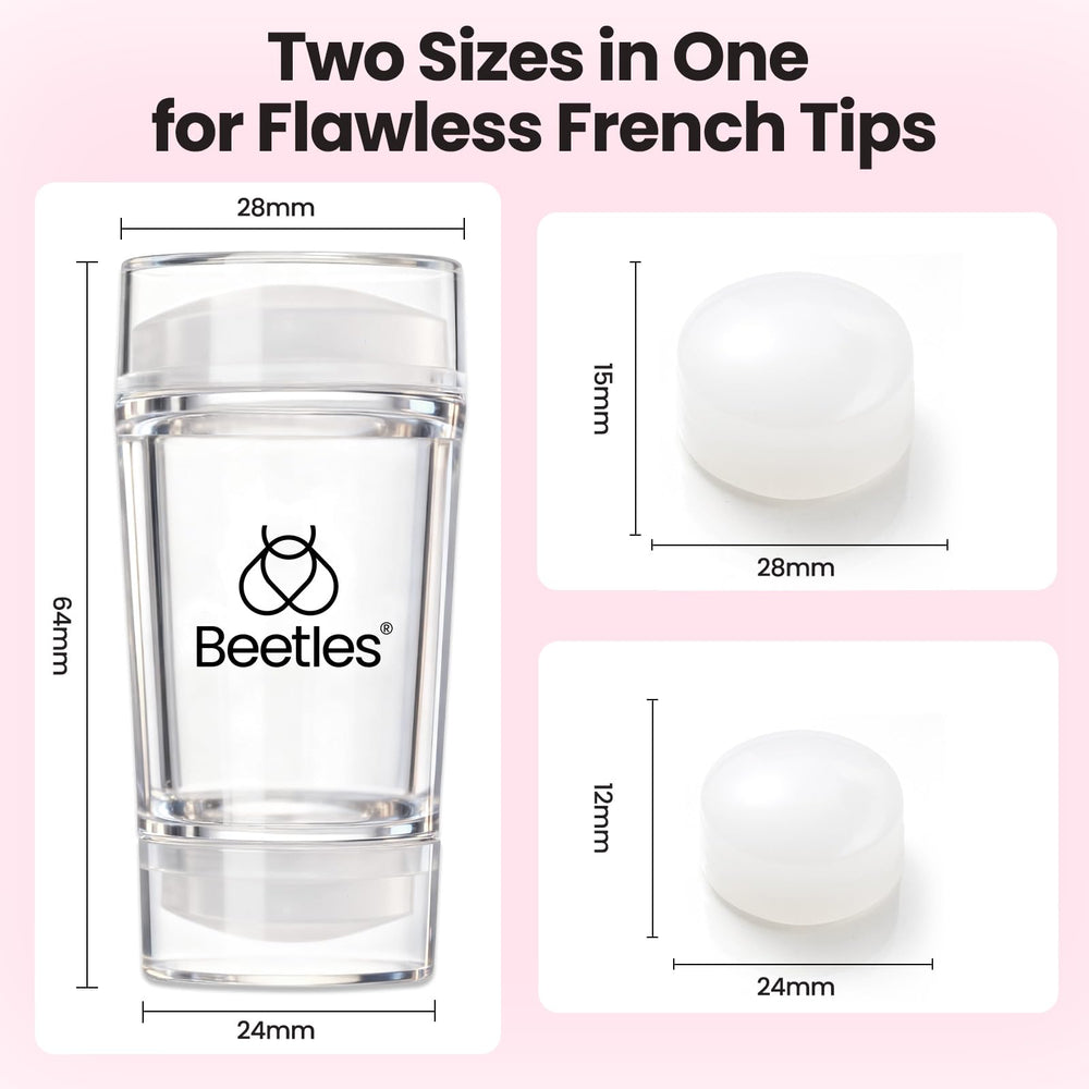 Beetles dual stampers with two sizes for versatility