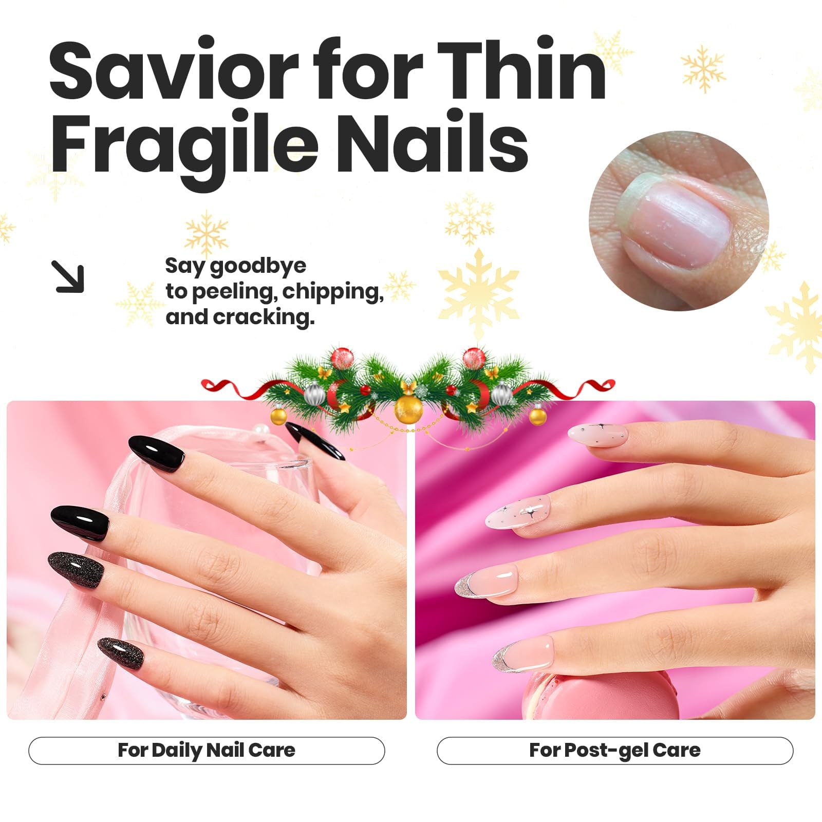 Beetles Gel Polish Glitter Negro: tono clásico para uñas modernas