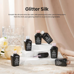 Beetles gel con efecto concha sirena para uñas brillantes