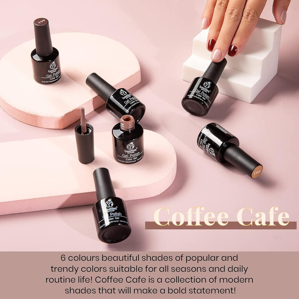 Beetles Esmalte Gel Brillo Natural y suave.