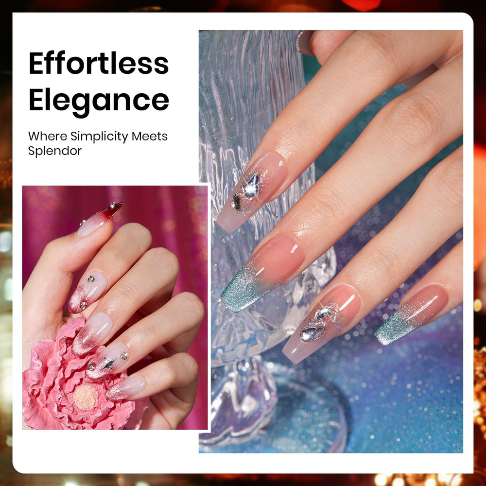 Beetles Cat Eye Gel, muestra de colores brillantes para uñas llamativas