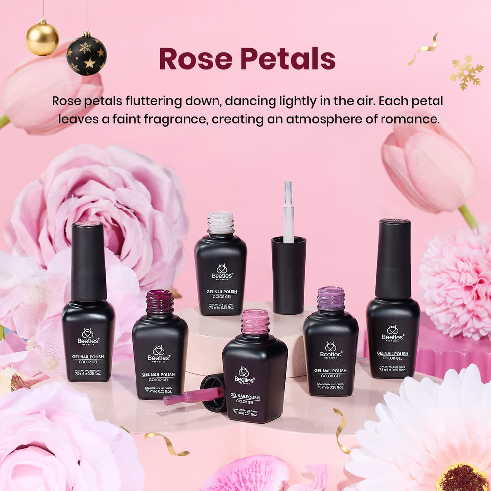 Beetles Esmalte Purpura orquídea suave para uñas versátiles.