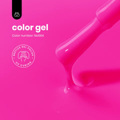 Muestra de color Beetles rosa neón para facilitar la coincidencia