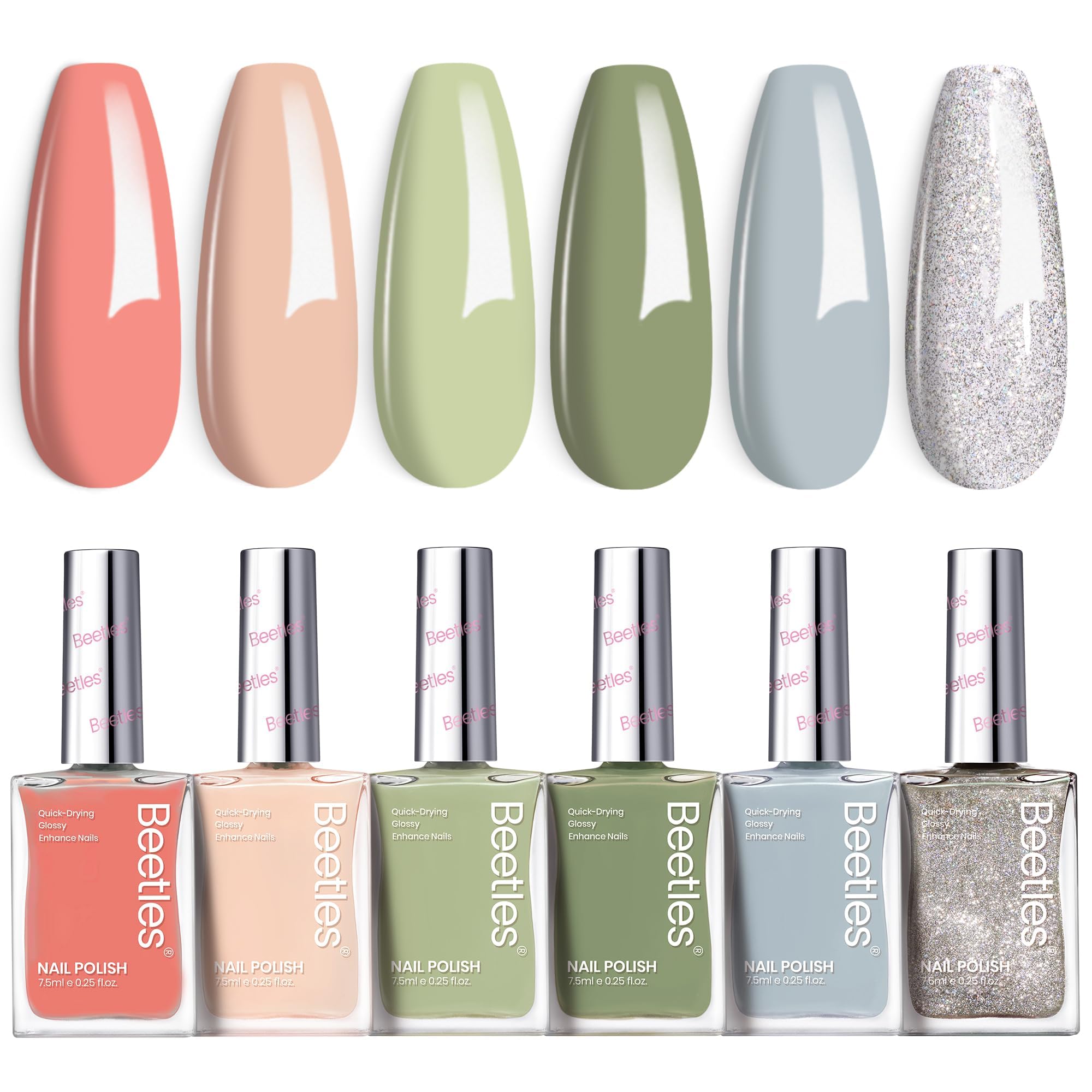 Beetles Esmalte en Gel P176: ideal para uso en casa o en salón.