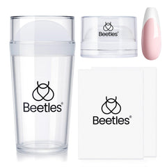 Beetles Estampador Frances de Uñas, tamaño largo, ideal para diseños amplios.