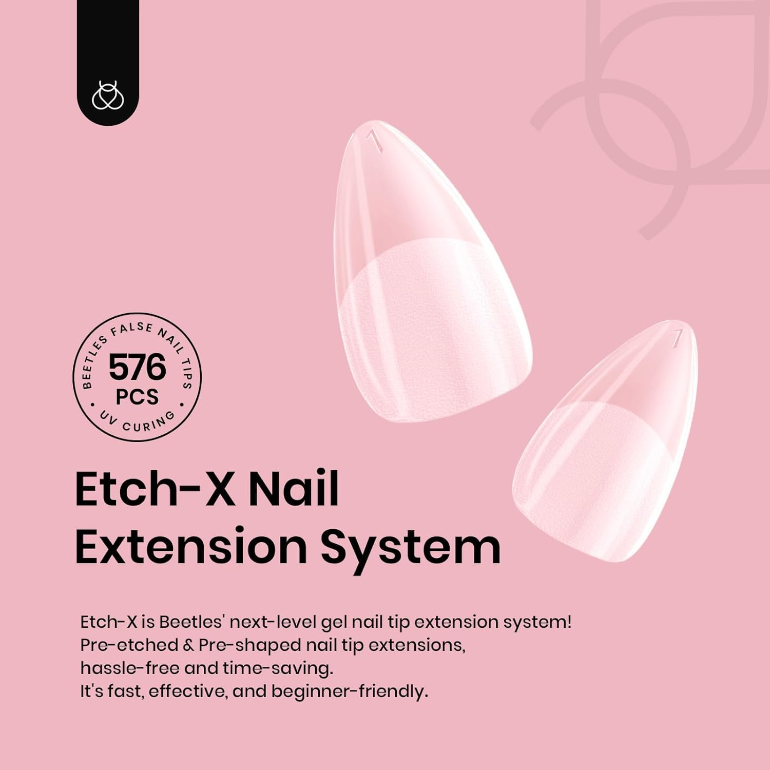 Beetles Etch-X puntas semimate para un acabado suave