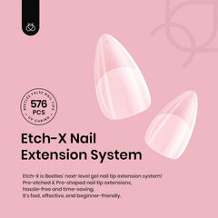 Beetles Etch-X puntas semimate para un acabado suave