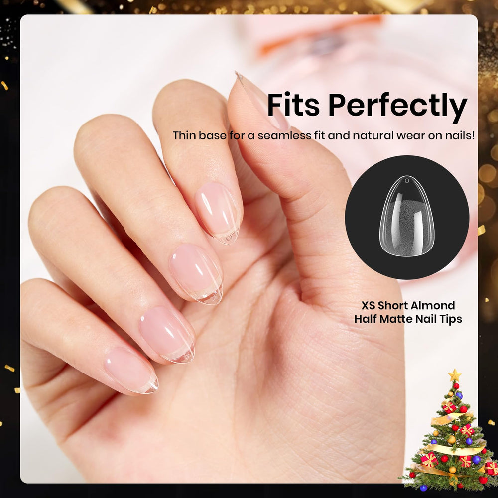 Beetles Extensiones Claras de Alta Calidad para uñas limpias