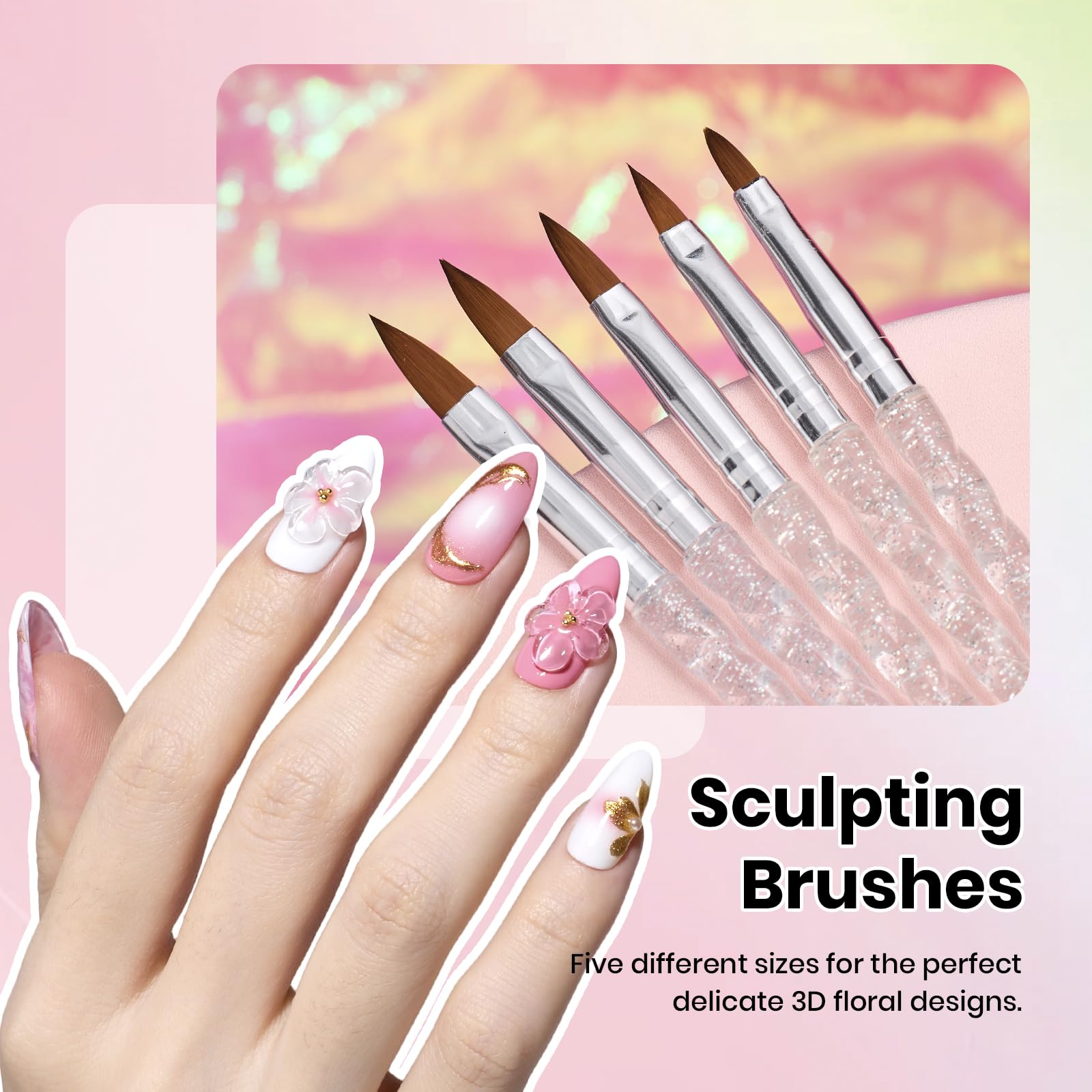 Beetles fine line liner brush creates delicate edge details