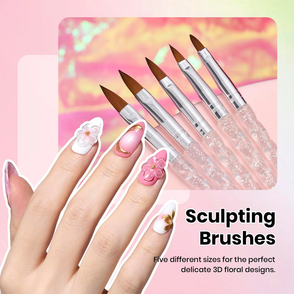 Beetles fine line liner brush creates delicate edge details