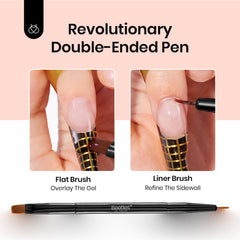 Beetles Formas de uñas 100 piezas para extensiones y ajustes.