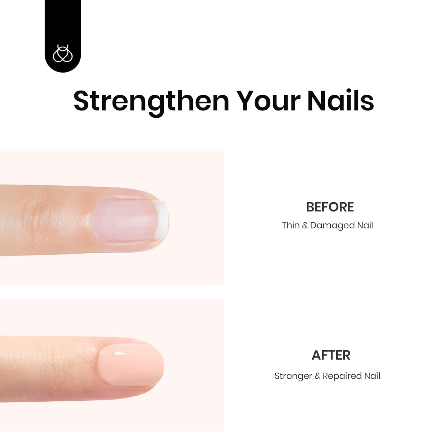 Beetles fórmula suave para uñas, facilita la aplicación.
