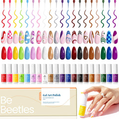Beetles French Tip Gel Liner Set for versatile at-home manicure.