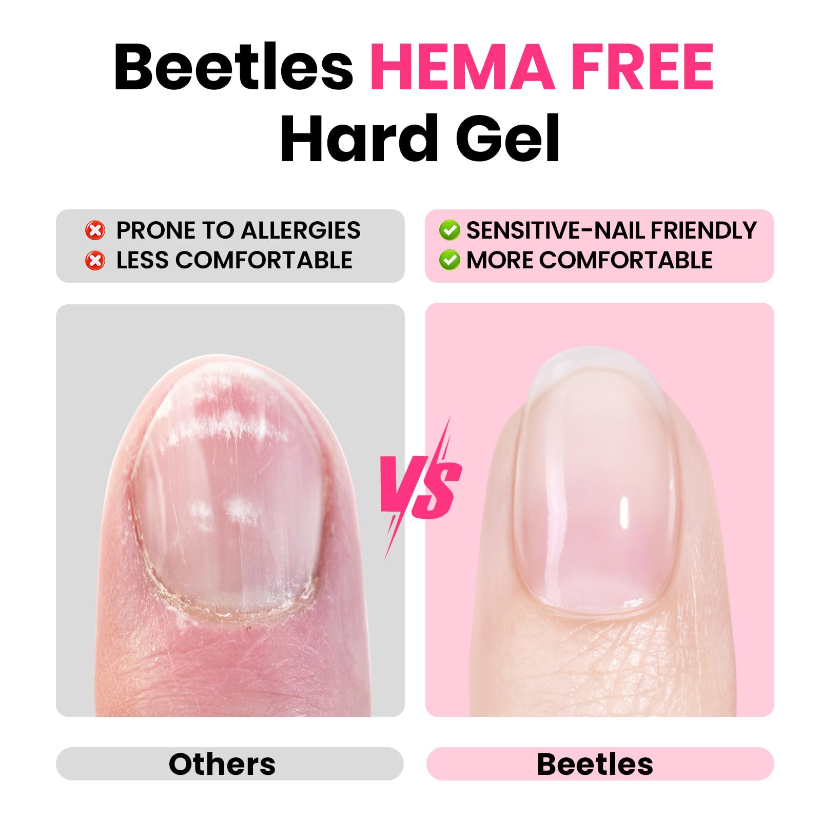 Beetles Gel Builder 9 en 1, conjunto profesional para uñas.